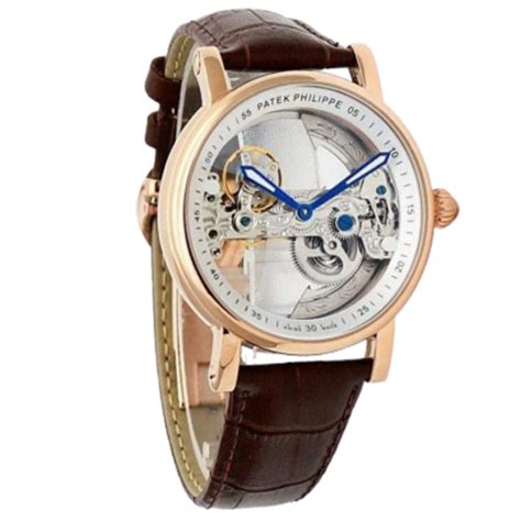 patek philippe transparent watch